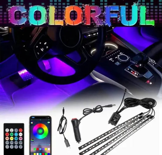 RGB Car  Under dash light multicolor